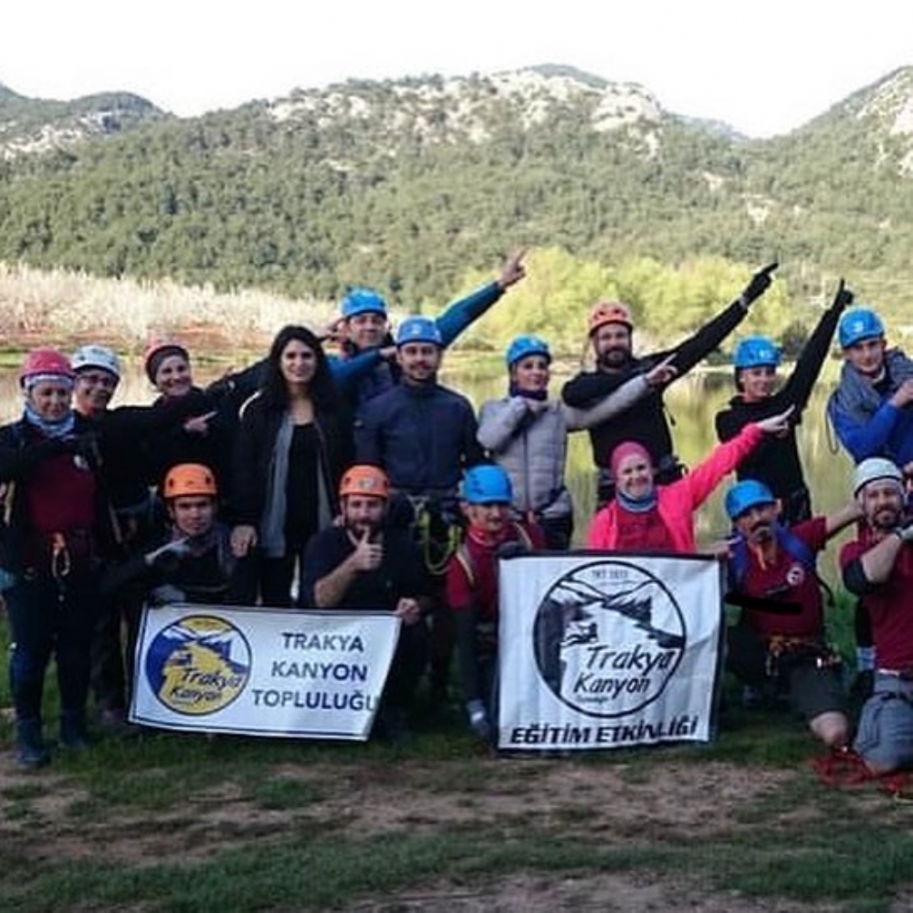 Trakya Kanyon ve Arama Kurtarma Ekibine Teşekkürler