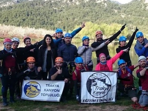 Trakya Kanyon ve Arama Kurtarma Ekibine Teşekkürler